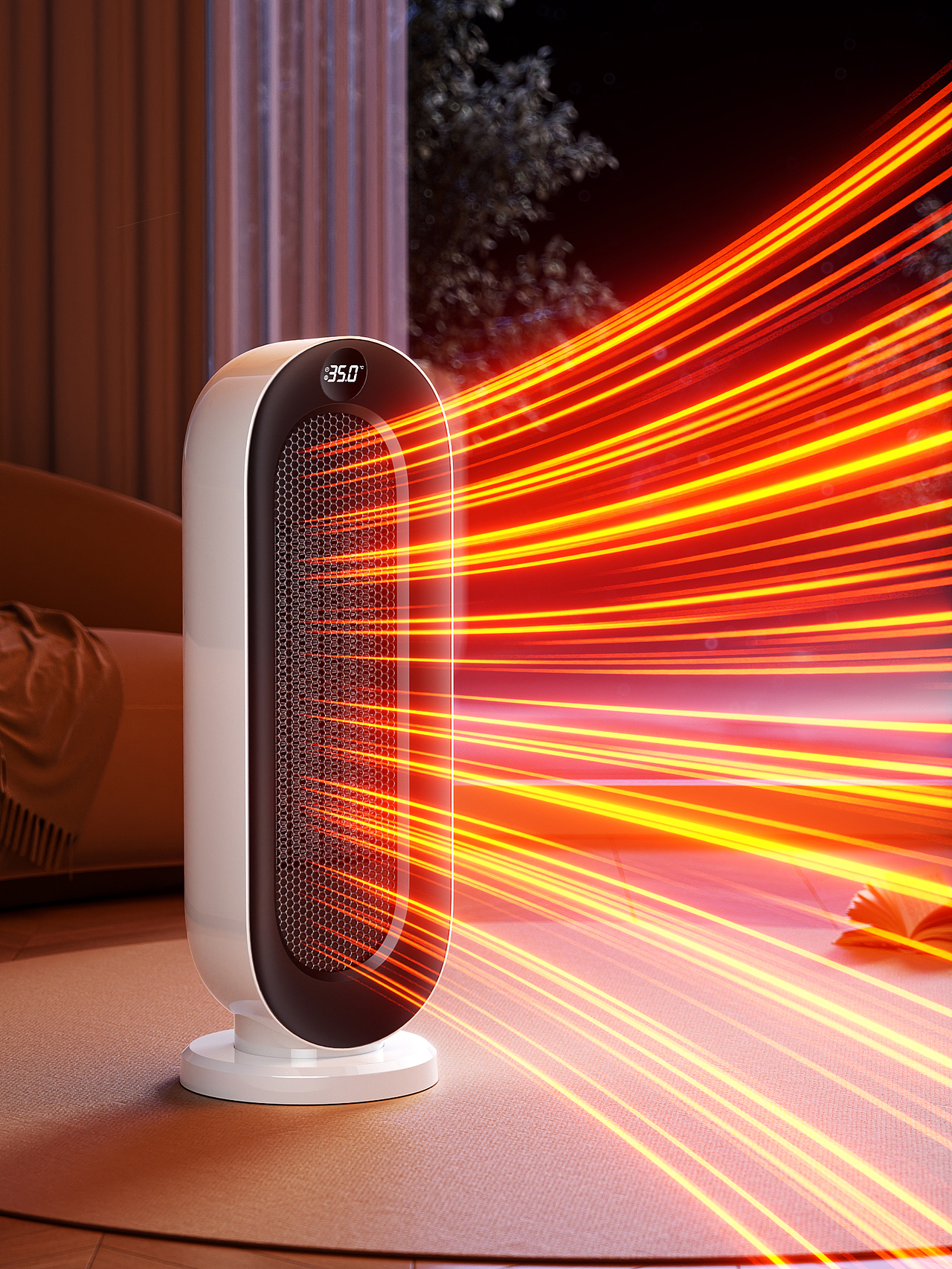 暖风机静帧及动态