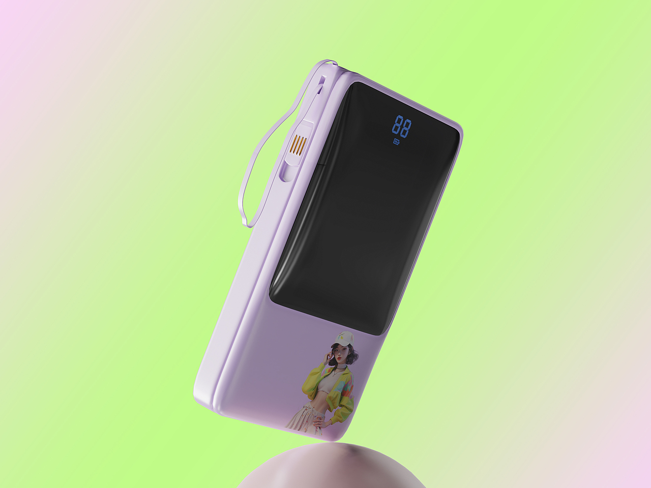 充电宝，小主机建模渲染（图ZMzYxMzI2NjQ0） - 电子产品 - 站酷设计师李李sml原创素材 - 站酷ZCOOL