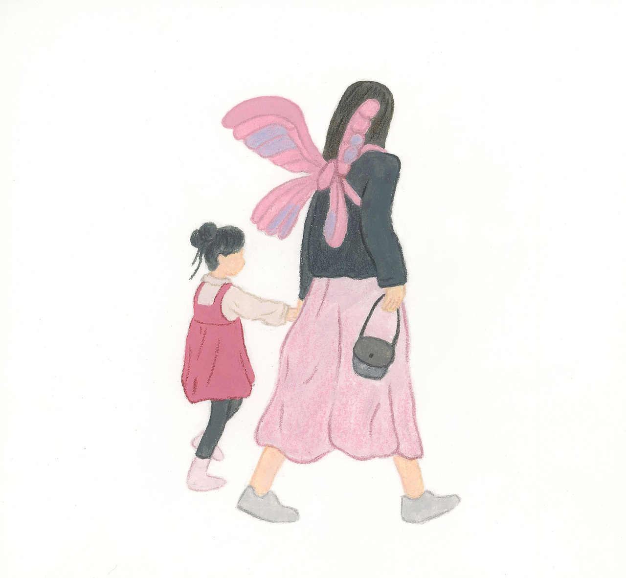 用手绘记录下我观察到的人们