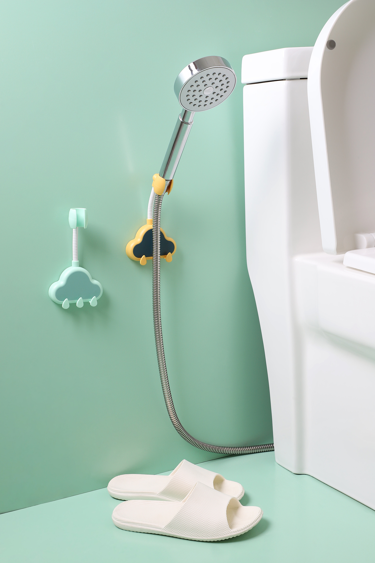 花洒支架の家居百货静物拍摄