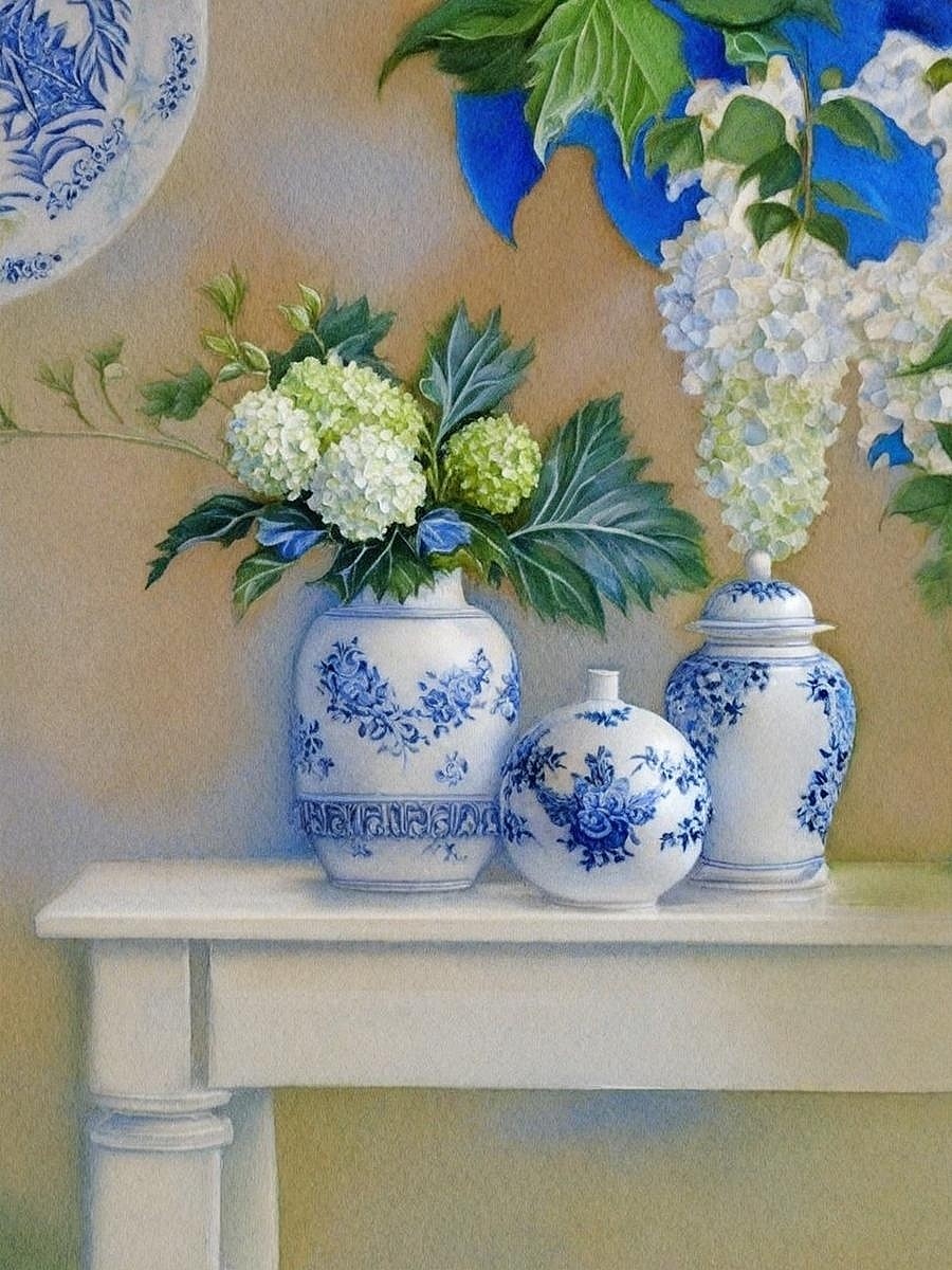 青花瓷花瓶（图ZMzUxMjAxMTEy） - Conceptual - 站酷设计师海鸥和她的朋友们原创素材 - 站酷ZCOOL