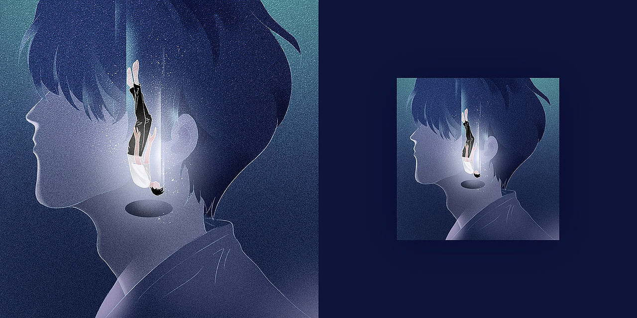 2022专辑封面设计（插画方向）（图ZMzE4MjczNzcy） - 商业插画 - 站酷设计师葭葭葭原创素材 - 站酷ZCOOL