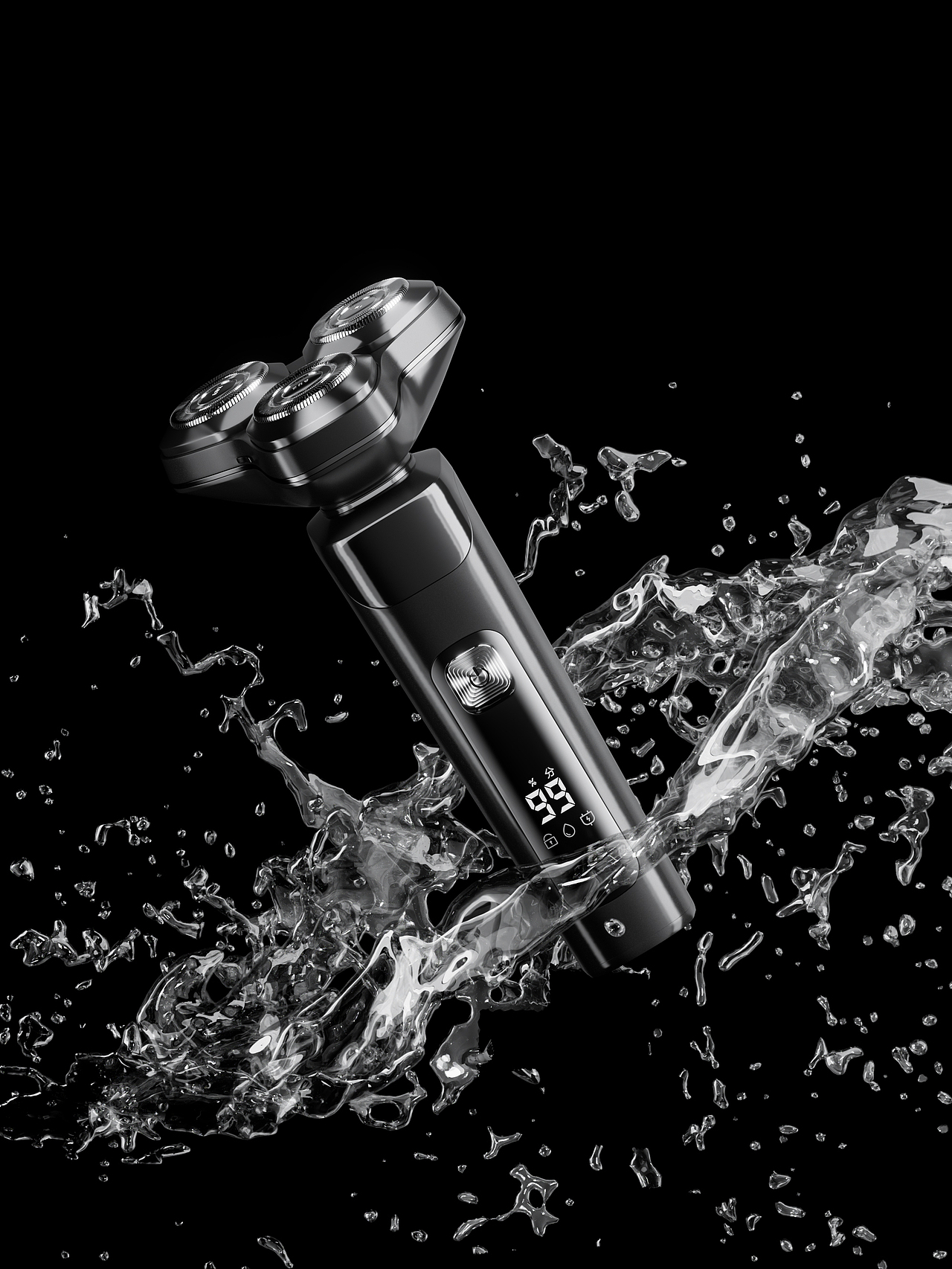 电动剃须刀 详情页 | 建模 | 渲染（图ZMzY3NjE3MjE2） - 电商 - 站酷设计师笨鸟先飞设计原创素材 - 站酷ZCOOL