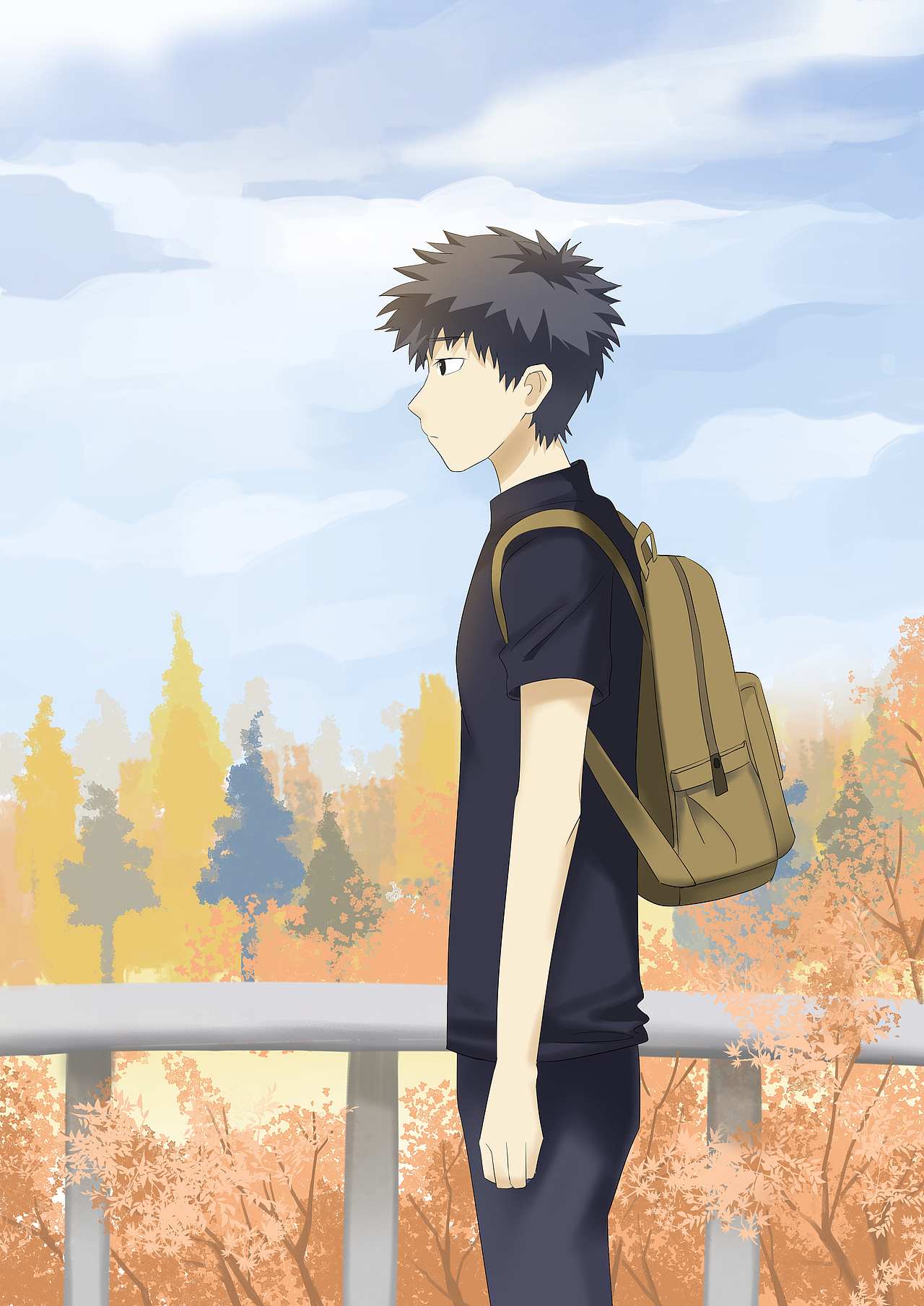 独自旅行（图ZMzE2NDk4NDQw） - 绘画 - 站酷设计师我是狗宝原创素材 - 站酷ZCOOL