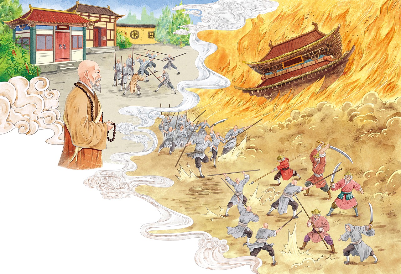 敦煌时期绘本（图ZMzYyMDU2OTk2） - 绘本 - 站酷设计师小白敦敦原创素材 - 站酷ZCOOL