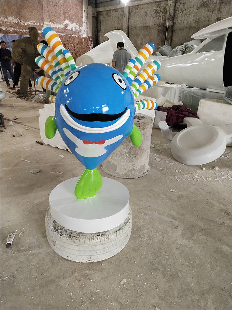 玻璃钢卡通雕塑摆件