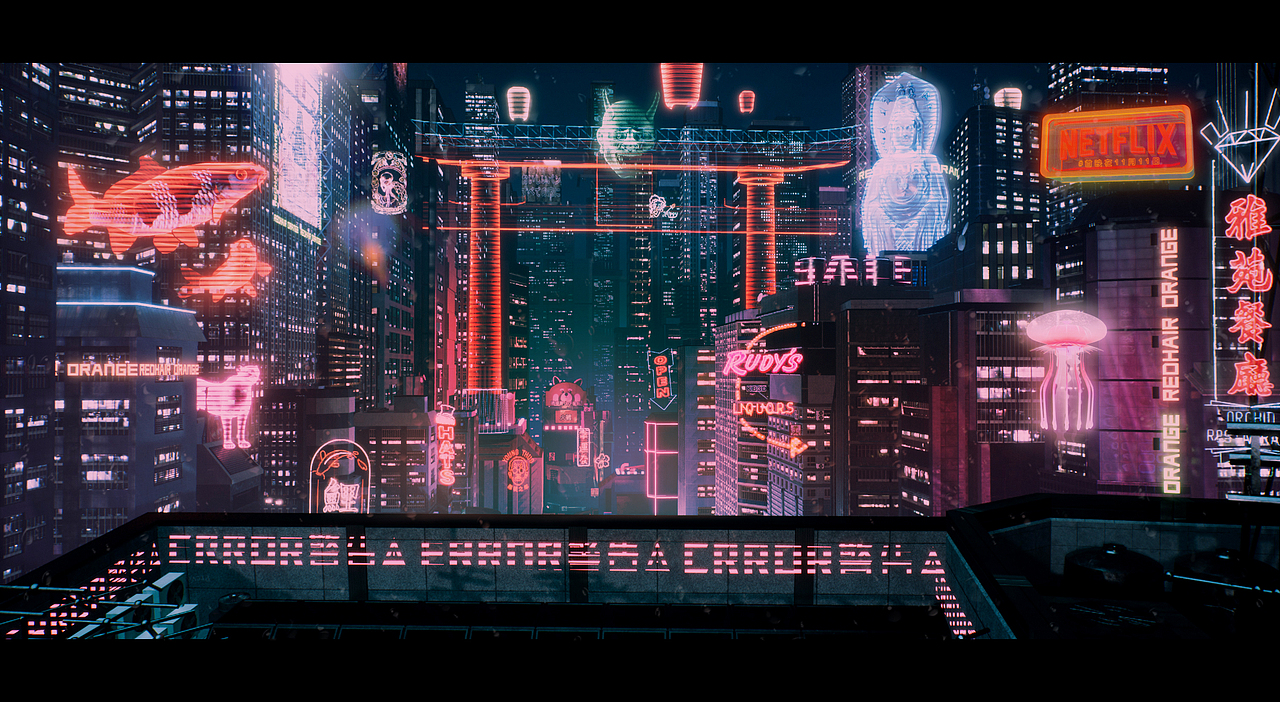 Future city 未来城市（图ZMzE0NjU1MTEy） - 场景 - 站酷设计师RedhairOrange原创素材 - 站酷ZCOOL