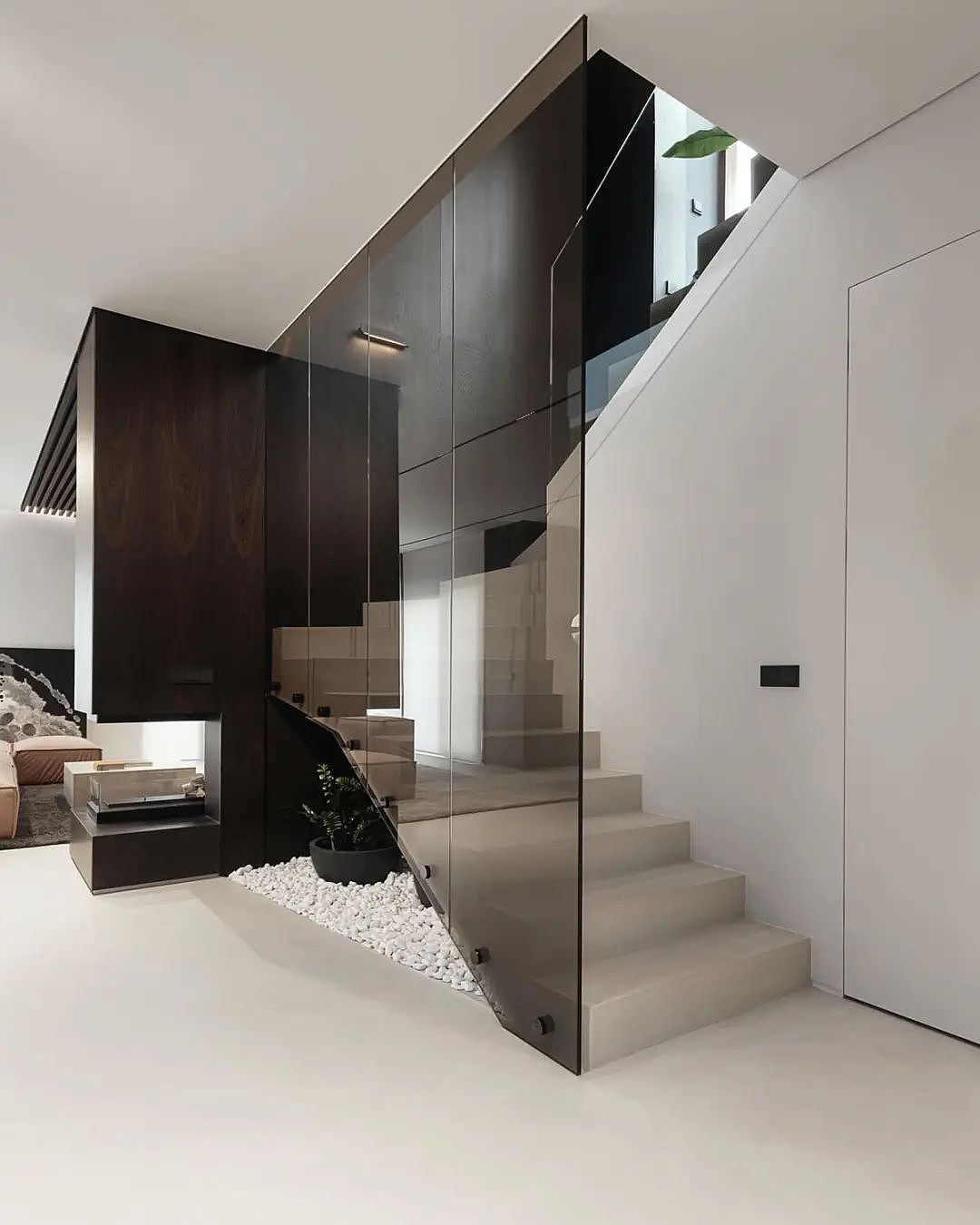 家装案例赏析——263㎡极简大平层,极简于形,优雅于里