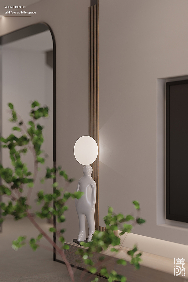 湖畔林间,摇椅悠然,家的温馨正在升温......