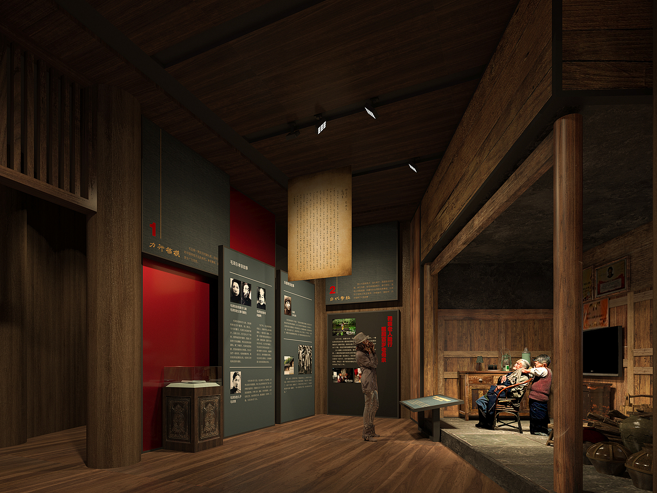 某双子塔展陈设计方案(图ZMzU2NTA3MzY0) - 建筑/空间 - 站酷设计师展览逻辑喵原创素材 - 站酷ZCOOL