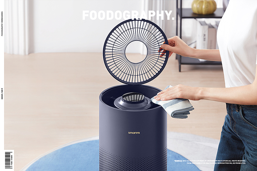 小家电摄影 | 智米空气净化器 ✖ foodography