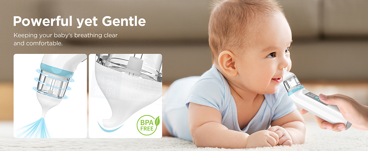 亚马逊母婴用品吸鼻器产品图片渲染主图高级A+排版设计（图ZMzY1MTA0MjI0） - 电商 - 站酷设计师广州万物文化原创素材 - 站酷ZCOOL