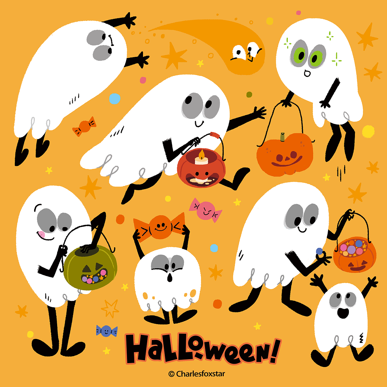 孩子赠予的灵感4【万圣节,不给糖就捣蛋】