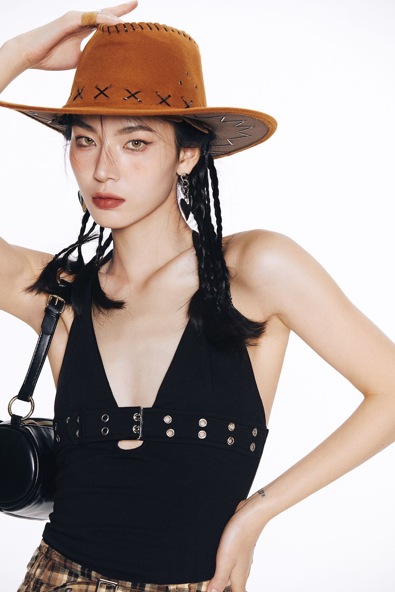 酷飒时尚女模国模