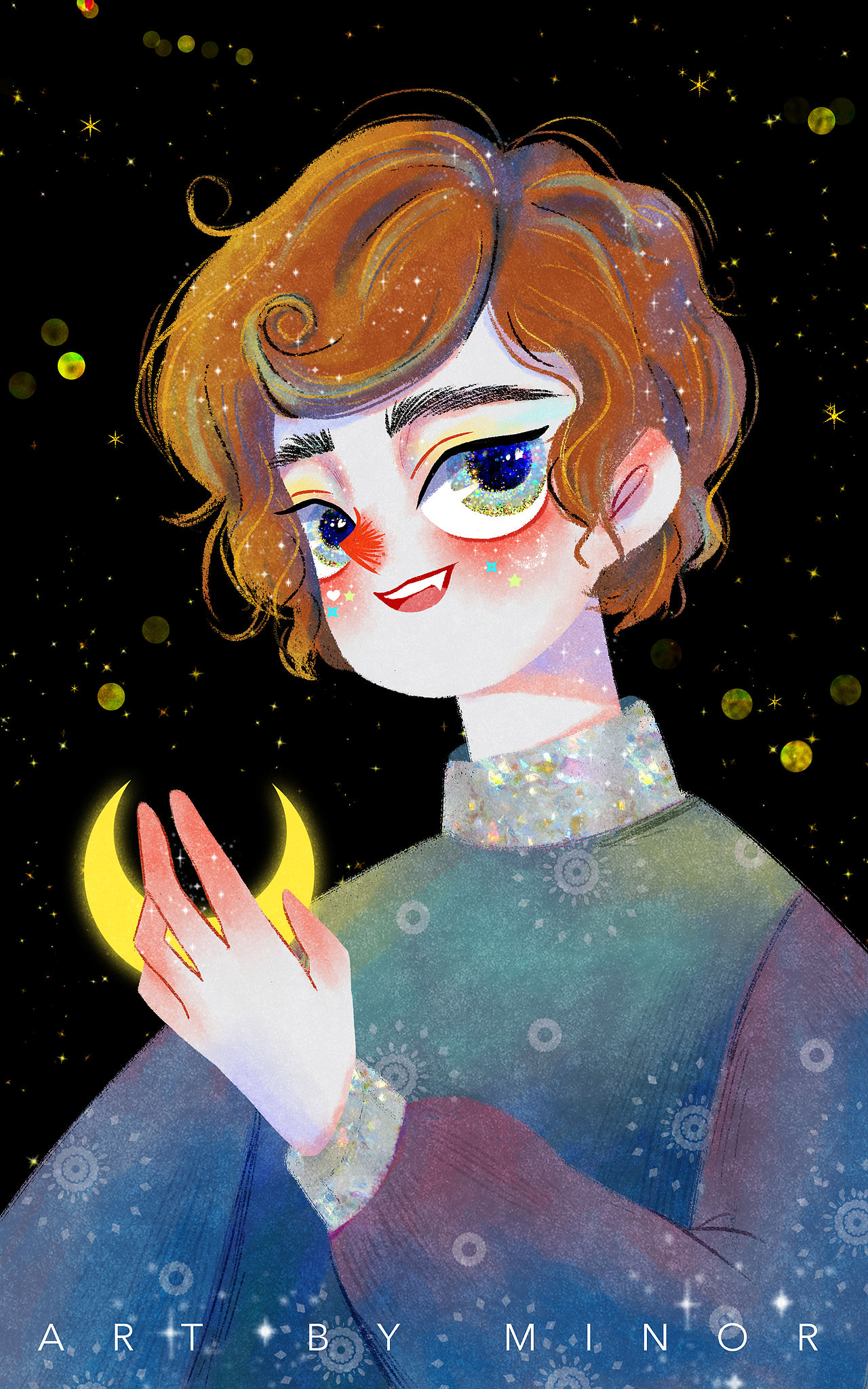 男生插画（图ZMzAzNzQ0NTEy） - 商业插画 - 站酷设计师moni插画原创素材 - 站酷ZCOOL