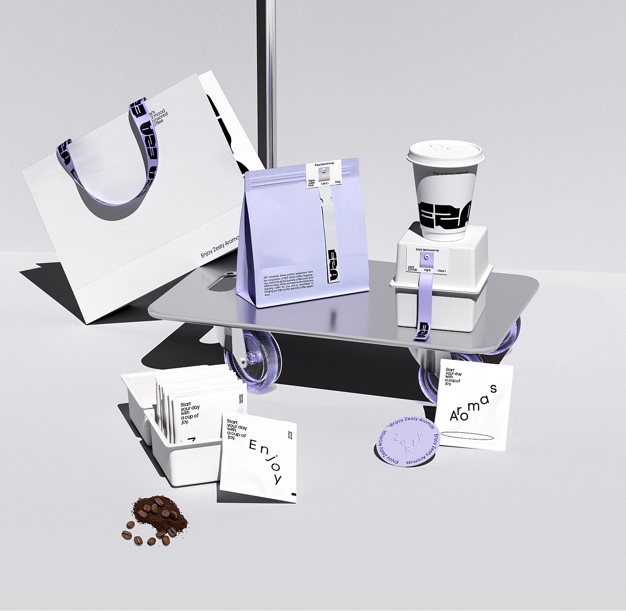 EZA COFFEE（图ZMzYxMDg4MDQ4） - 品牌 - 站酷设计师COOOT原创素材 - 站酷ZCOOL