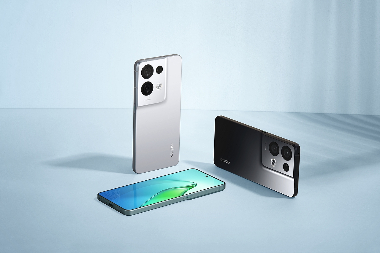 Reno8 Pro+三色棚拍图赏