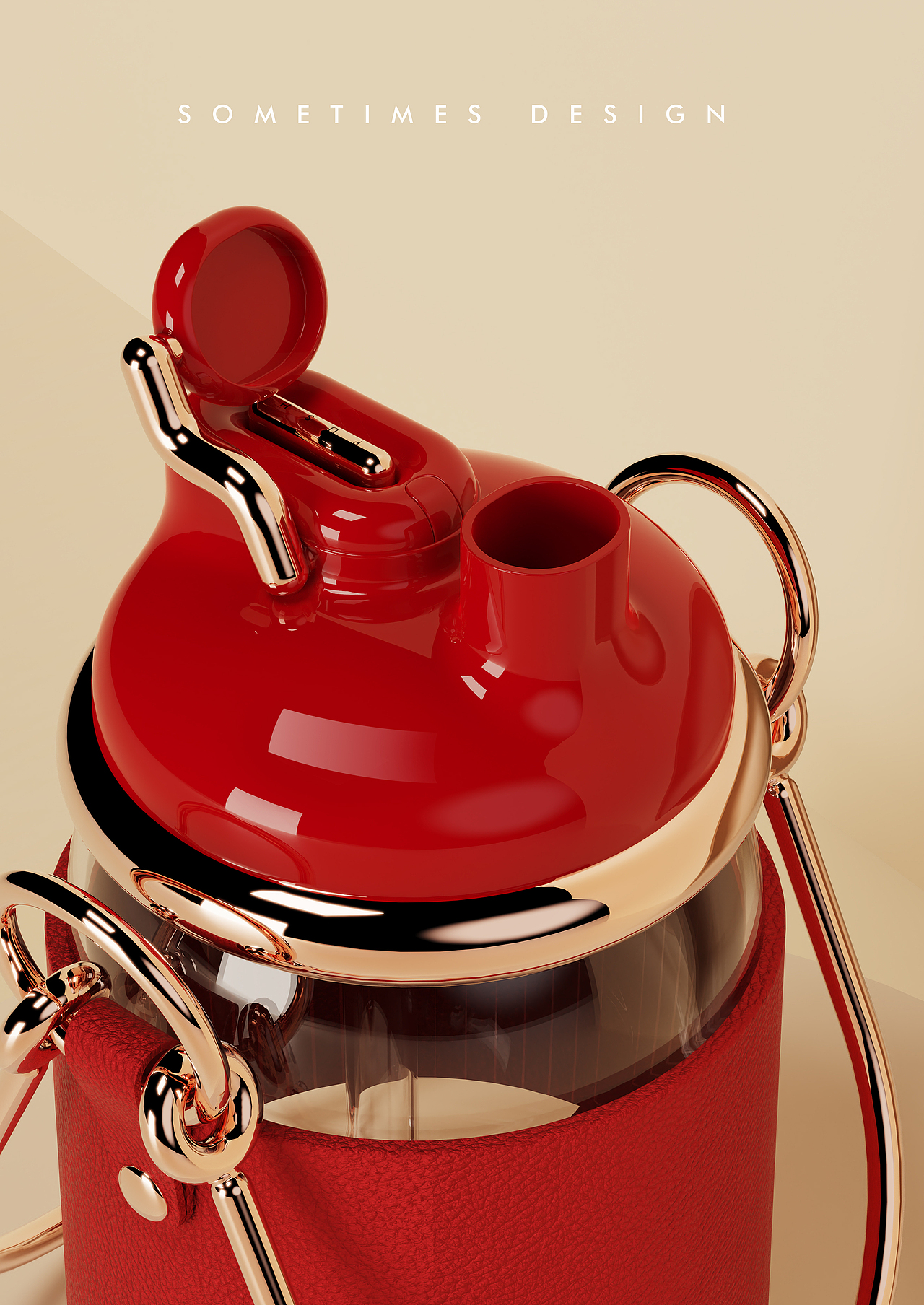 时而设计|复古玻璃水杯设计