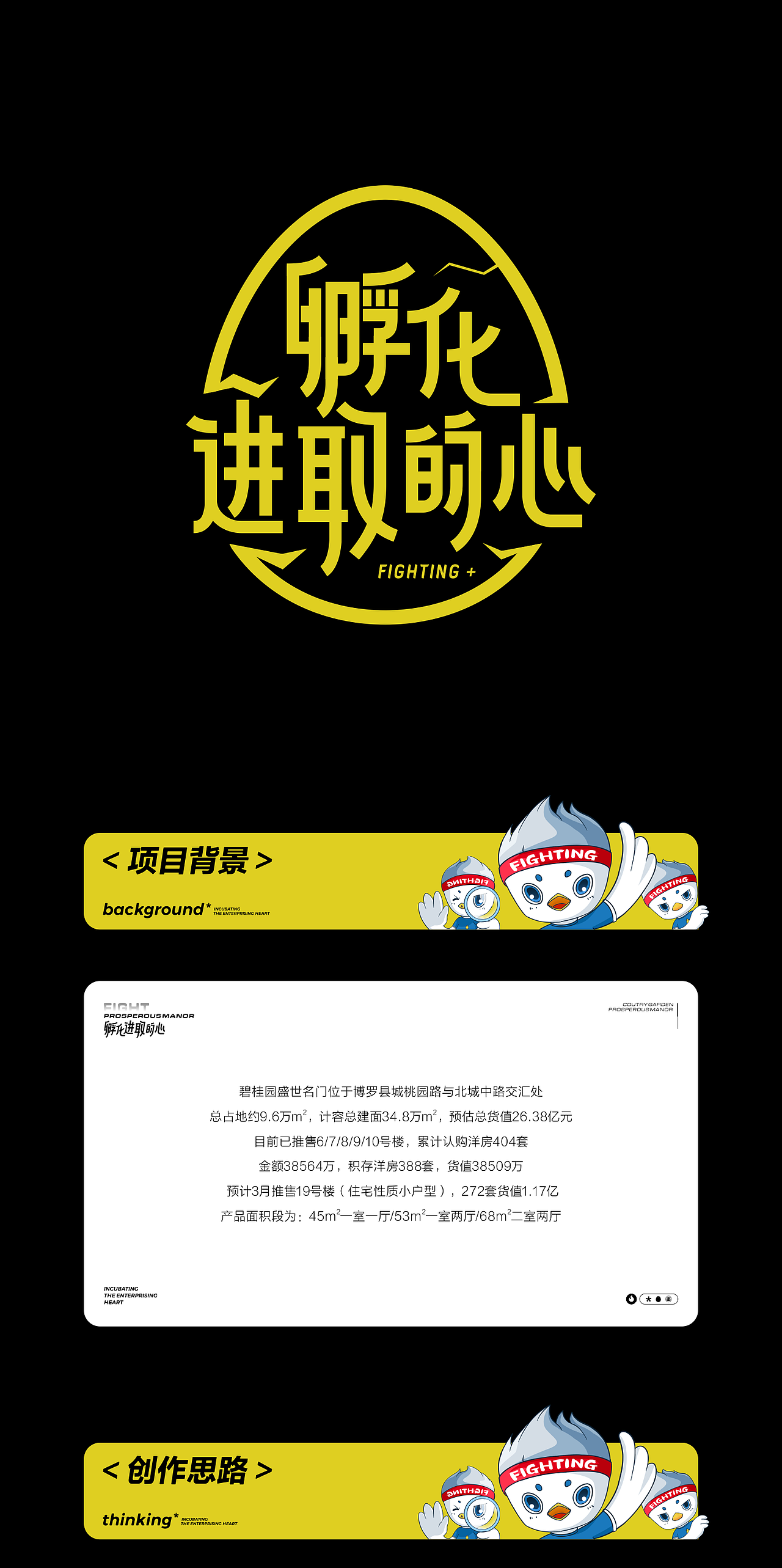 地产小户型公寓项目ip形象设计提案——蛋星人