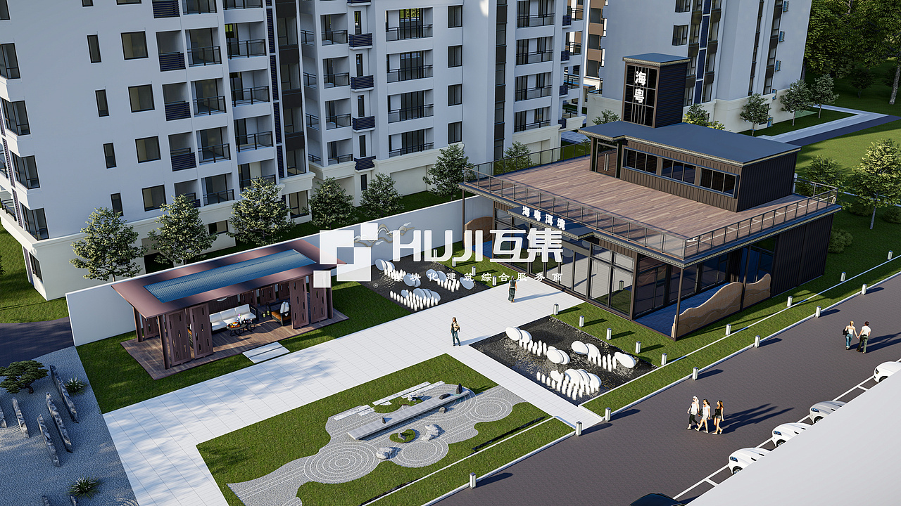互集项目|广东中山南区海粤风景名轩集装箱售楼部（图ZMjk4MzM4OTgw） - 建筑设计 - 站酷设计师HUJI互集原创素材 - 站酷ZCOOL