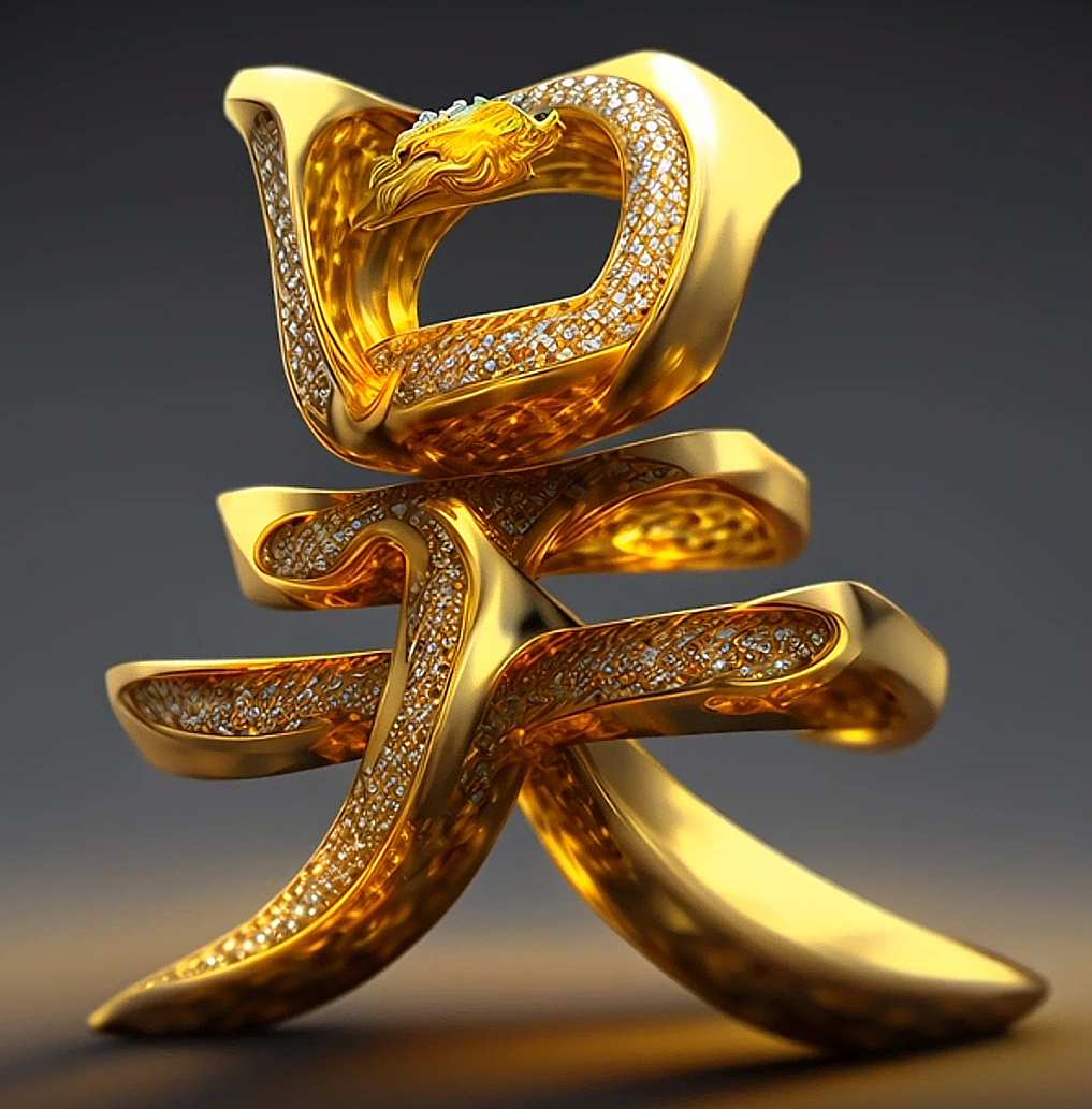 姓氏艺术字“我用2年时间”设计了全国姓氏logo头像