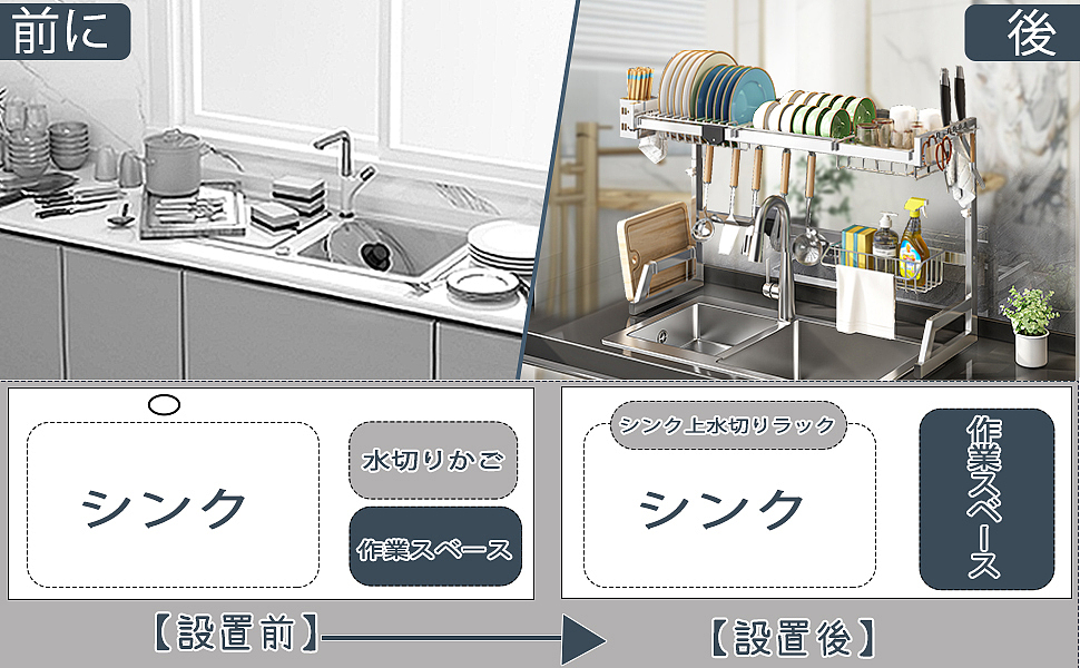 亚马逊(日本站)碗碟架 沥水架