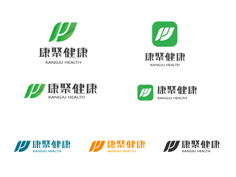 康聚健康企业logo（图ZMzUyMzA5MTA4） - Logo - 站酷设计师介个人儿不错原创素材 - 站酷ZCOOL