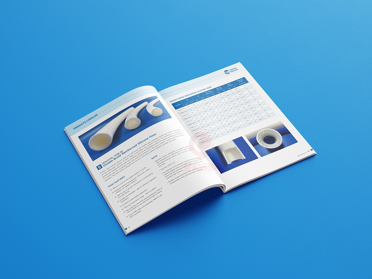 一希品牌设计--化工塑料画册宣传册设计