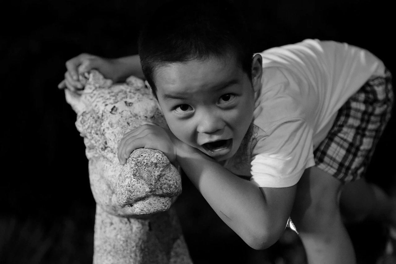 摄影 | 外甥小时候