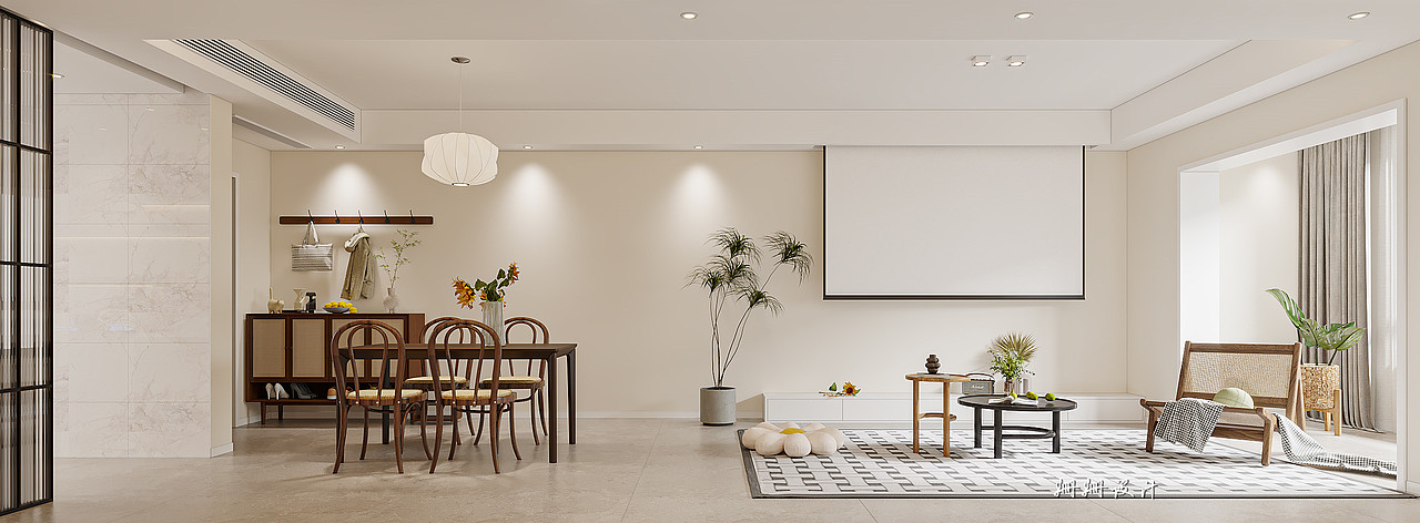 现代轻复古混搭客餐厅