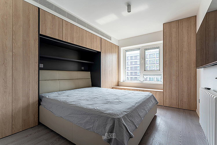 70㎡小户型黑白简约风，通透餐厅自带悬浮效果（图ZMzY5NjY3NDYw） - 家装设计 - 站酷设计师久栖设计原创素材 - 站酷ZCOOL