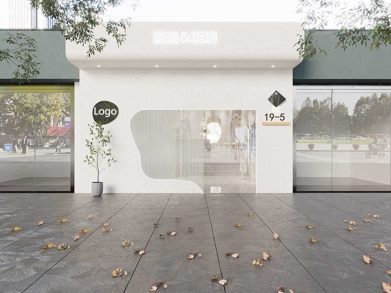 服装店门头（图ZMzMxOTM5ODU2） - 家装设计 - 站酷设计师Hy千墨原创素材 - 站酷ZCOOL