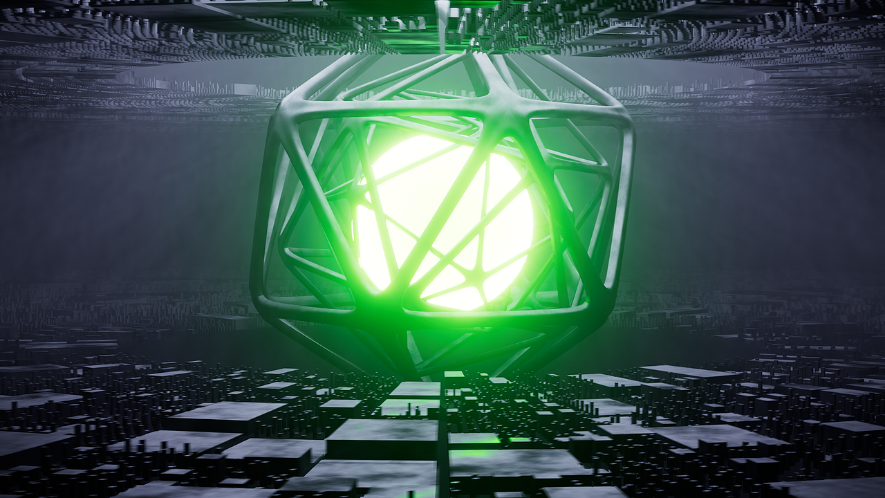 Blender春日创作打卡挑战-科技感（图ZMzM3NTgwNzY0） - 场景 - 站酷设计师文keven文原创素材 - 站酷ZCOOL