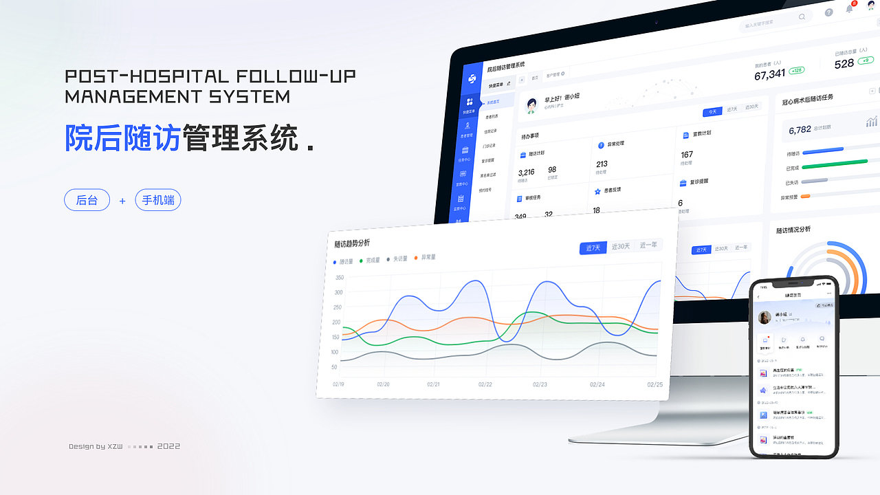 院后随访管理系统(图ZMzMzMTk4MjA0) - 软件界面 - 站酷设计师轻那个风原创素材 - 站酷ZCOOL
