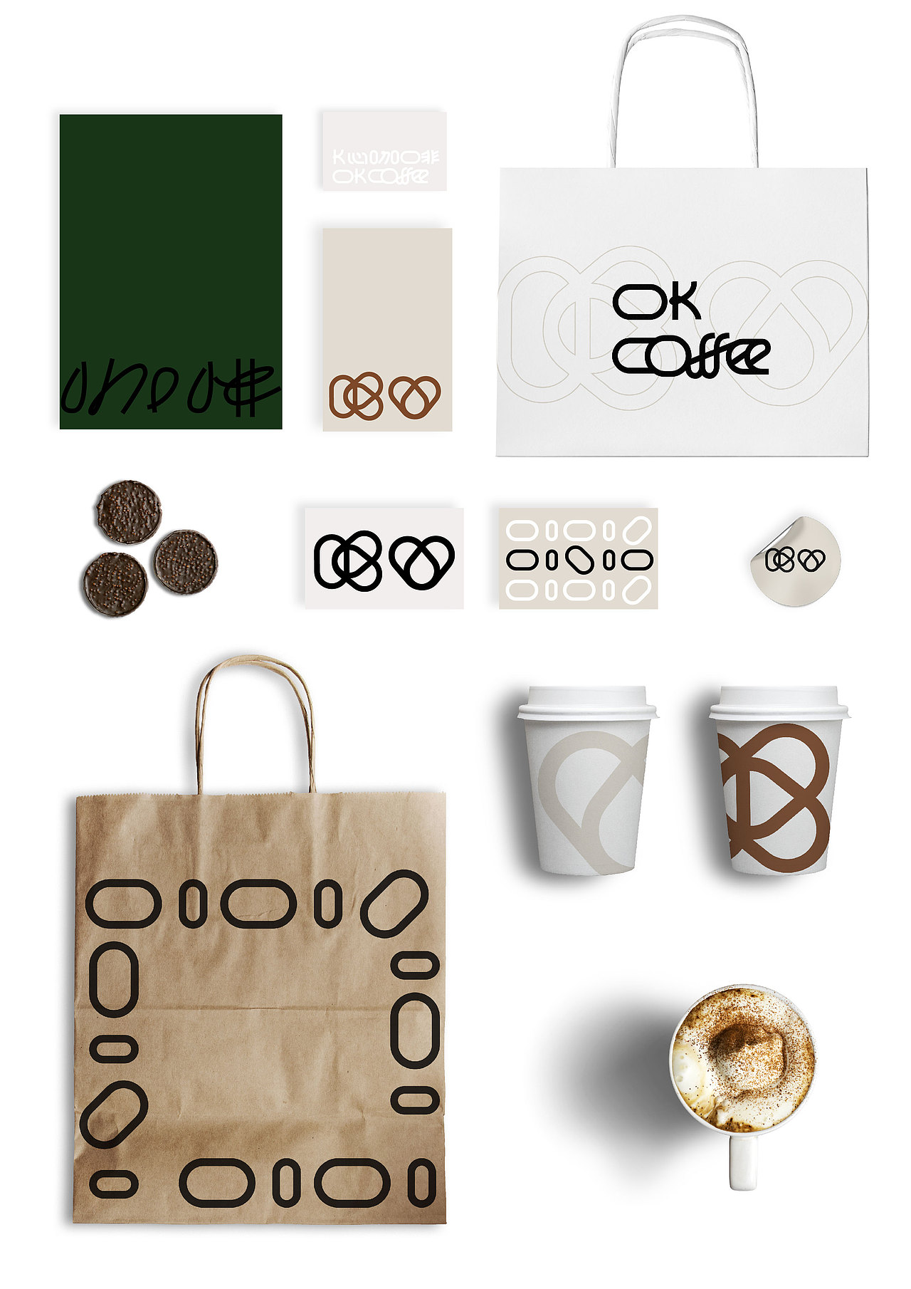 OKcoffee品牌设计案例（图ZMzQ5MDc4NzY0） - 品牌 - 站酷设计师刘旭设计原创素材 - 站酷ZCOOL