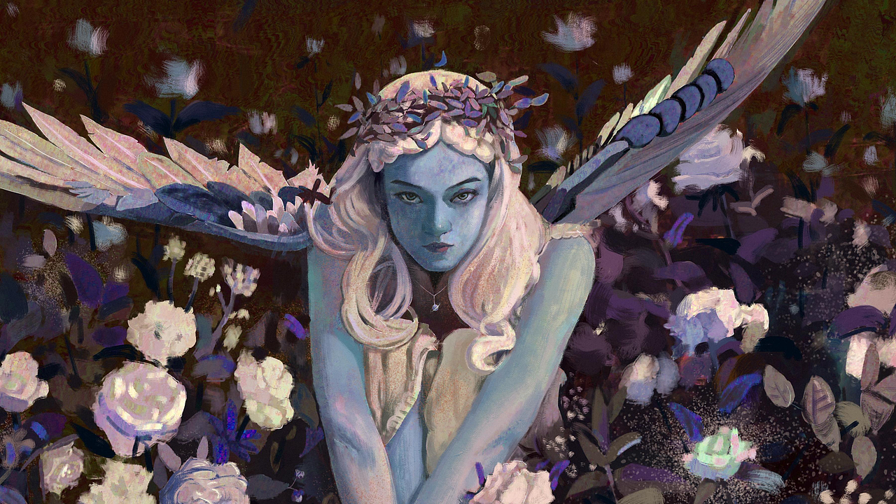 《安坐的少女》