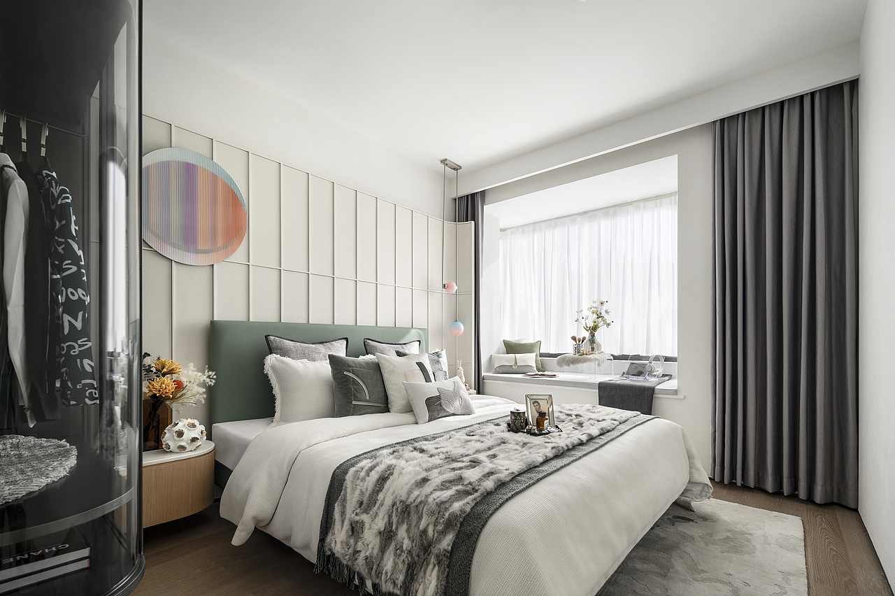 洛阳融创样板间（图ZMzA0MDAyNjQ0） - 家装设计 - 站酷设计师引擎联合设计原创素材 - 站酷ZCOOL