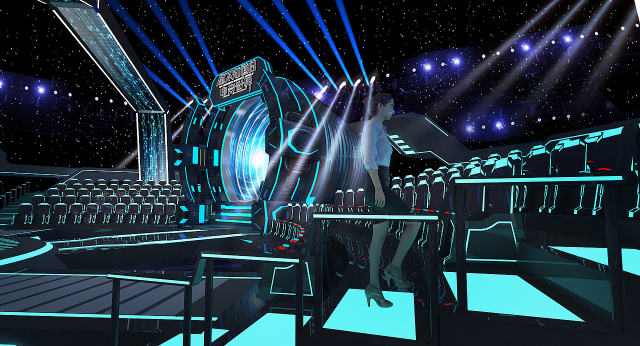 《你不知道的电竞世界》舞美设计