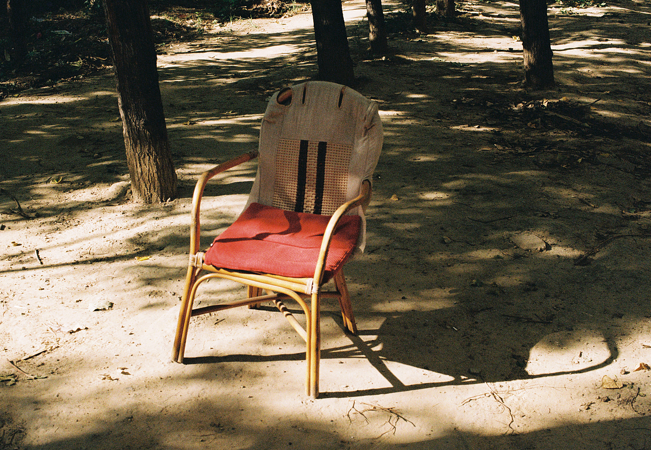 「胶片」光影/奶奶的藤椅