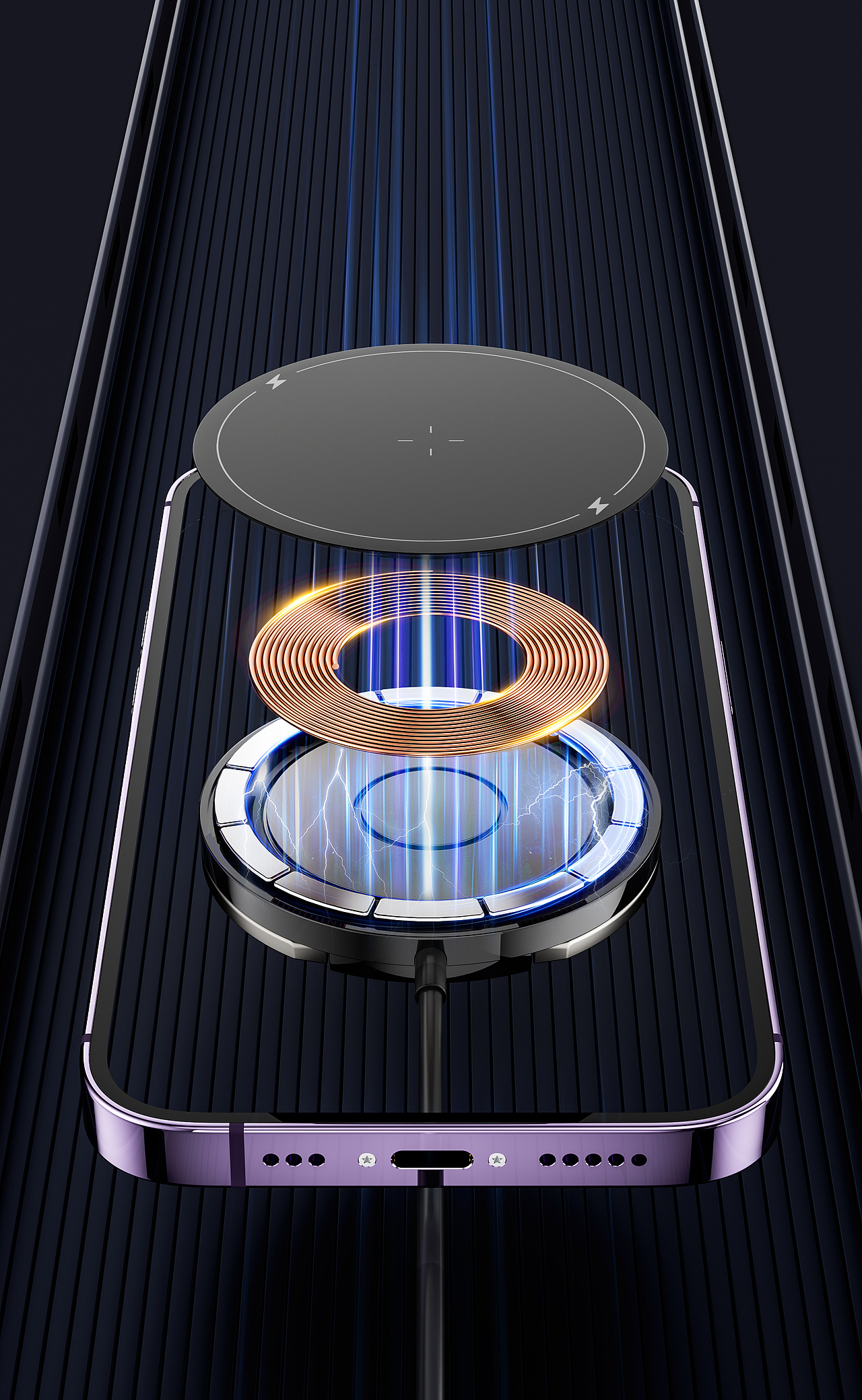 详情页×2 充电头/无线充（图ZMzM5NTU2MTIw） - 场景 - 站酷设计师虾饺ii原创素材 - 站酷ZCOOL