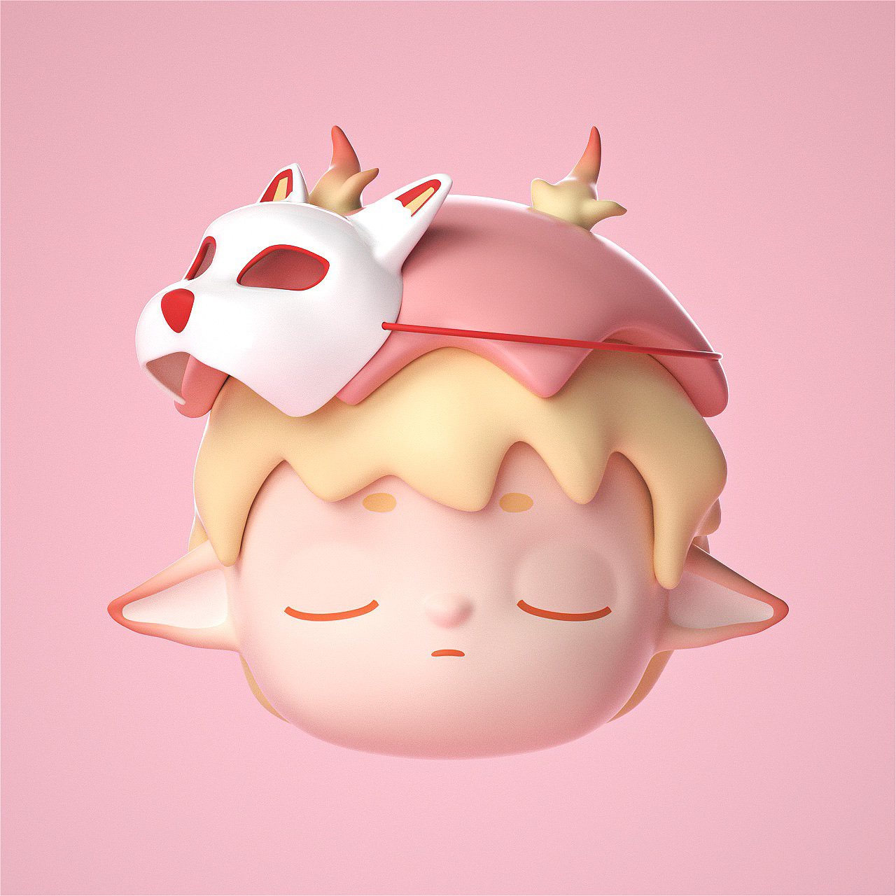 IP建模练习（图ZMzAxMTgxMTQ0） - 人物/生物 - 站酷设计师Lonzi原创素材 - 站酷ZCOOL