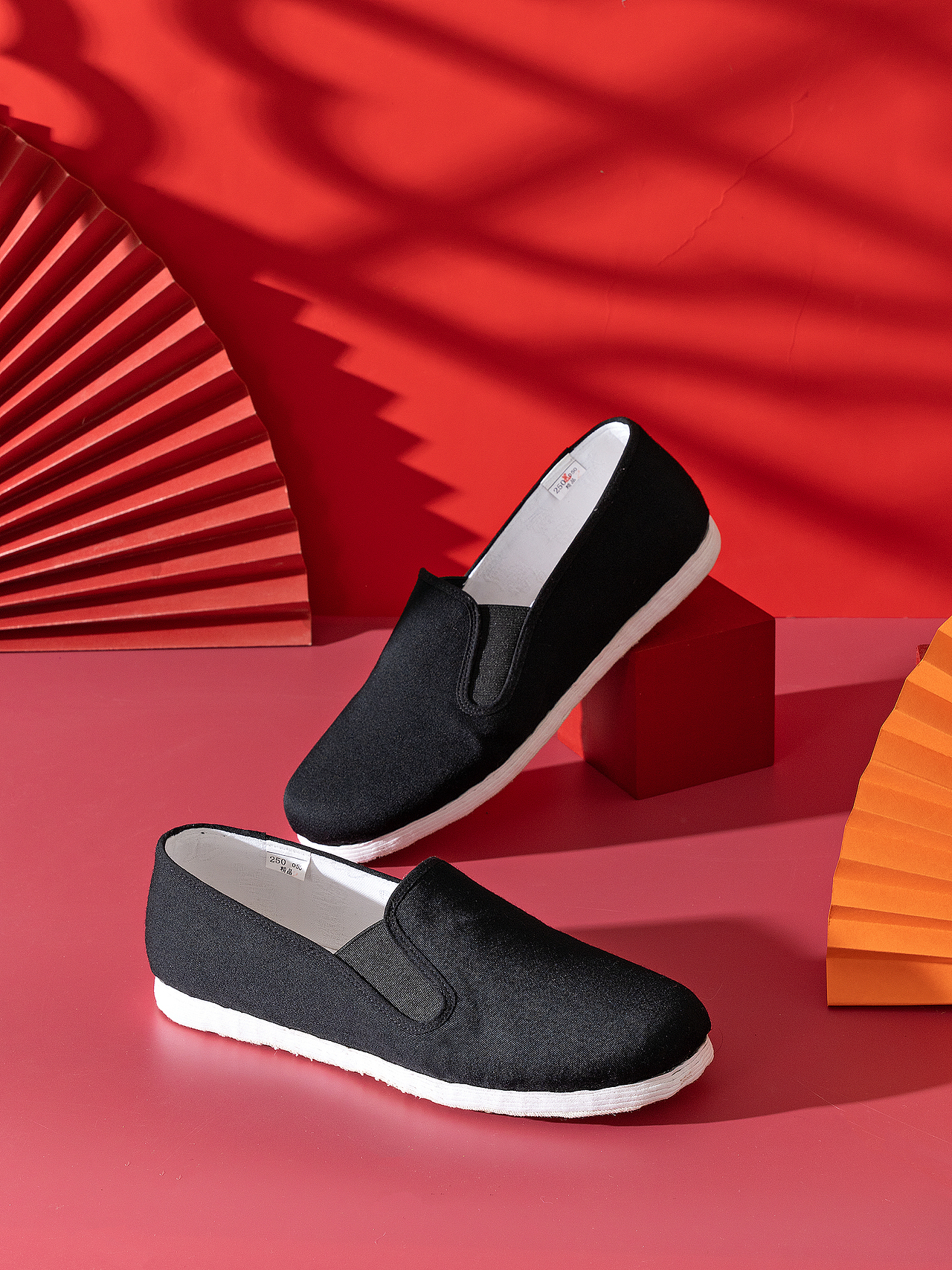 内联升布鞋静物图传统中国风鞋子拍照摄影