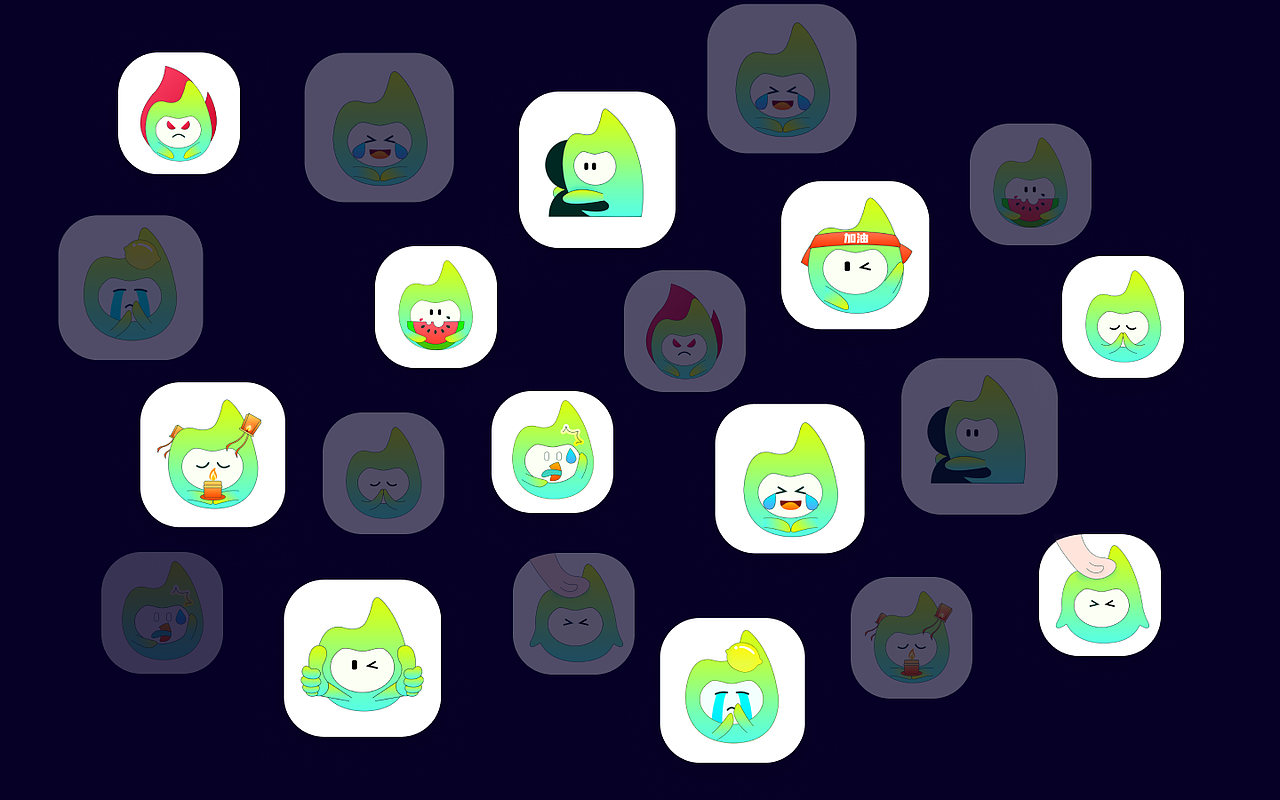 萤火-交友社交APP（图ZMzI5MjY5NjY4） - APP界面 - 站酷设计师Lilitz原创素材 - 站酷ZCOOL