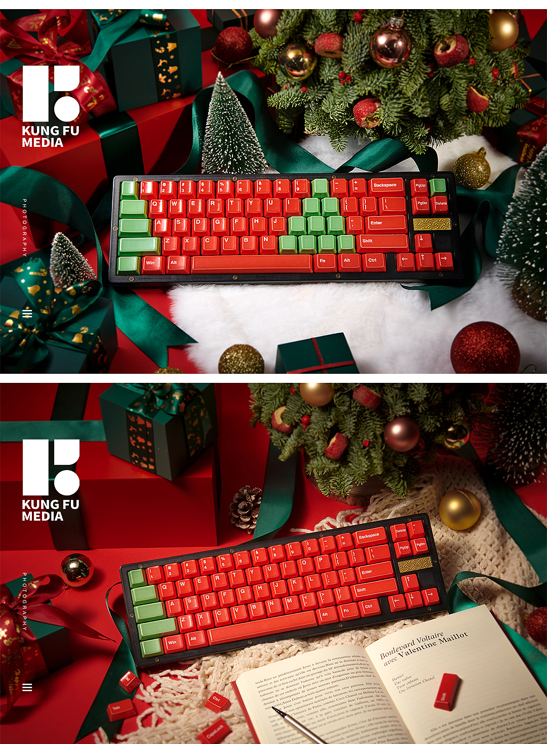 山海陶瓷键帽圣诞平面拍摄（图ZMzYxMDM5MTA4） - 产品摄影 - 站酷设计师KUNGFU功夫原创素材 - 站酷ZCOOL