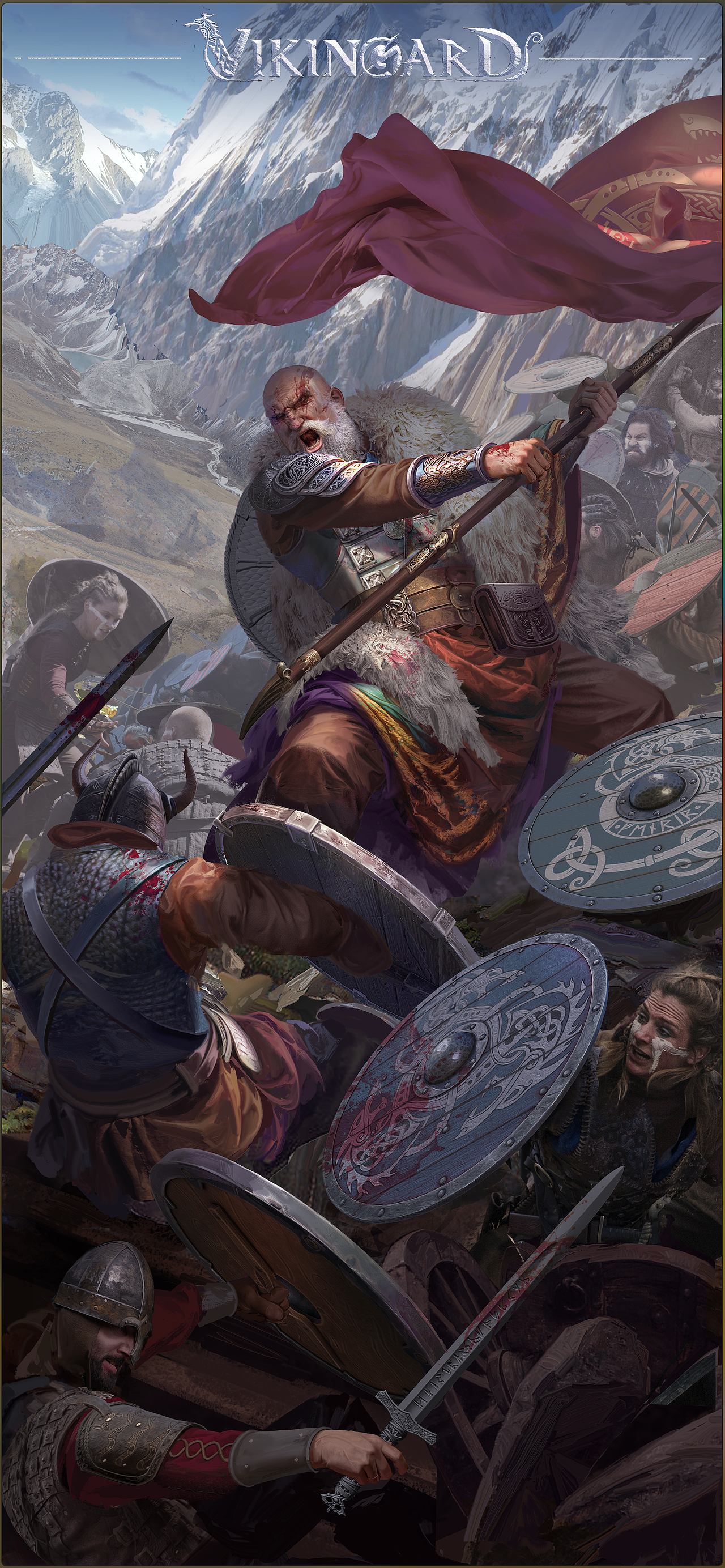 Vikingard项目（图ZMzU0MjQ0MjY0） - 商业插画 - 站酷设计师MountainDeity原创素材 - 站酷ZCOOL