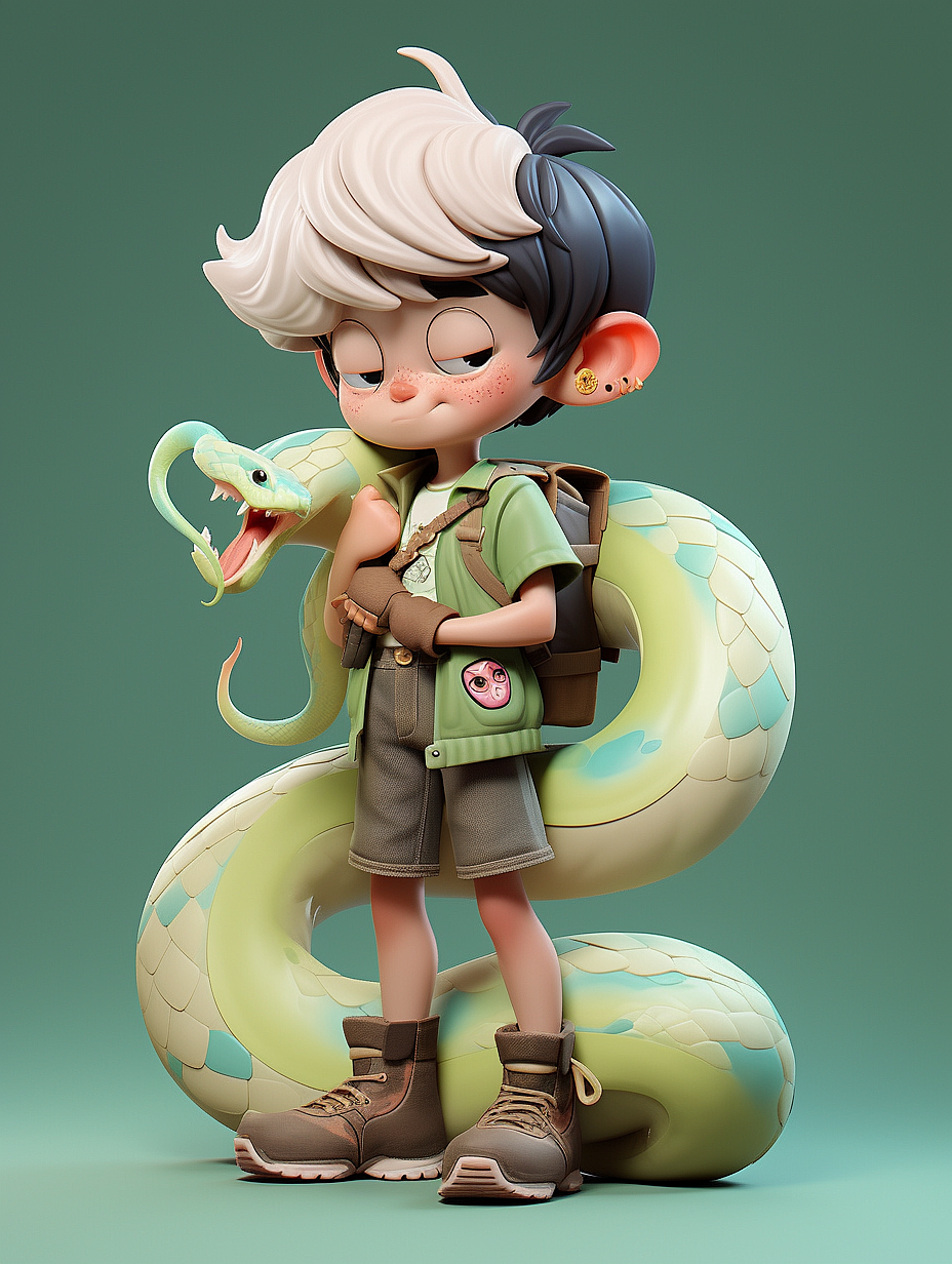 圈儿磊《盲盒造物》3D角色篇