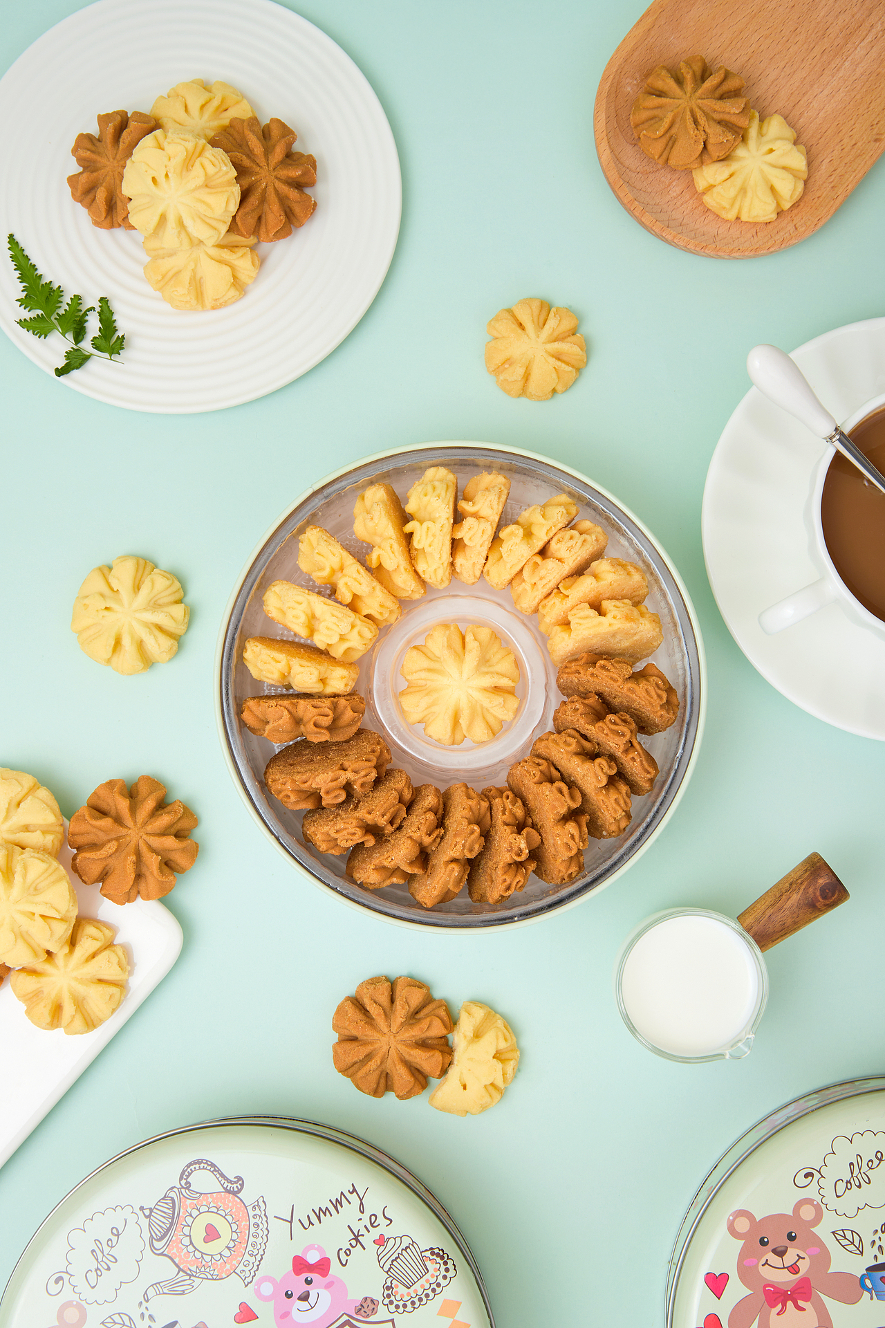 丹尼精灵小熊曲奇饼干