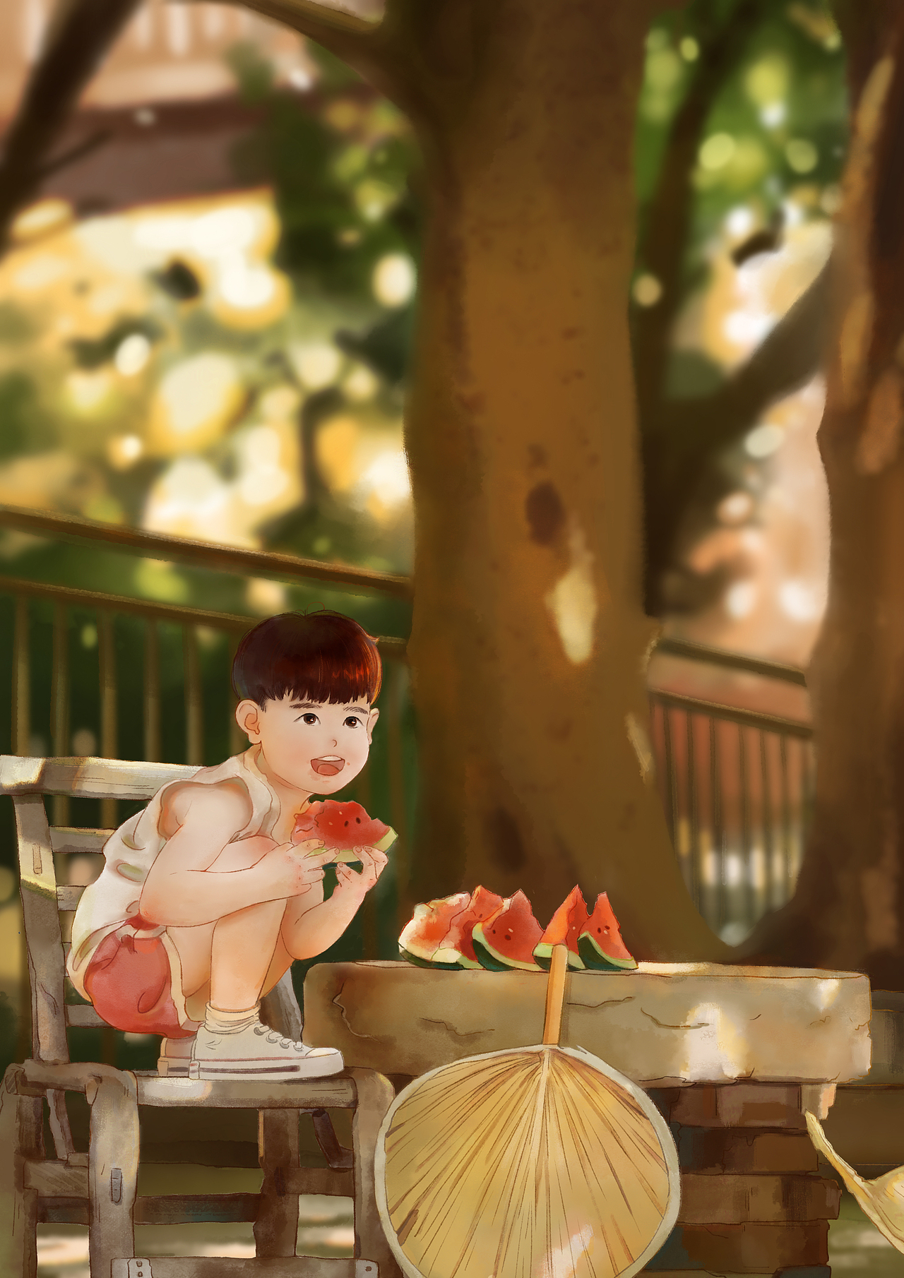 童年记忆（图ZMzMyNjczNzky） - 儿童插画 - 站酷设计师云吞海豹原创素材 - 站酷ZCOOL