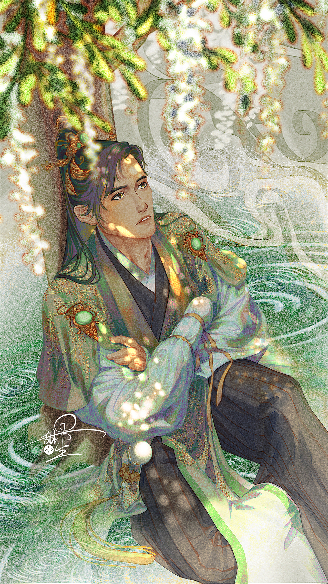 月份公子系列（图ZMzE0NDQ5NzMy） - 创作习作 - 站酷设计师甜果小生原创素材 - 站酷ZCOOL