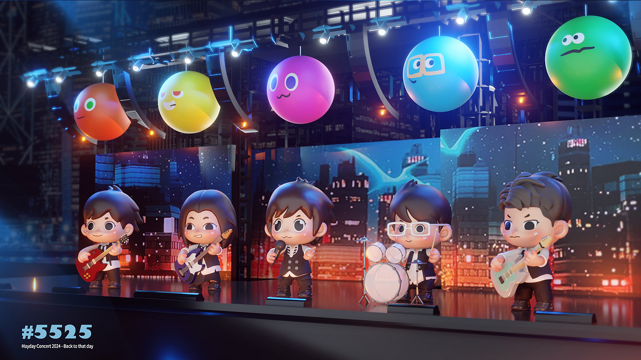【MAYDAY】五只派对动物潮玩盲盒IP设计（图ZMzY5NzA1ODAw） - IP形象 - 站酷设计师啊鱼AYU原创素材 - 站酷ZCOOL